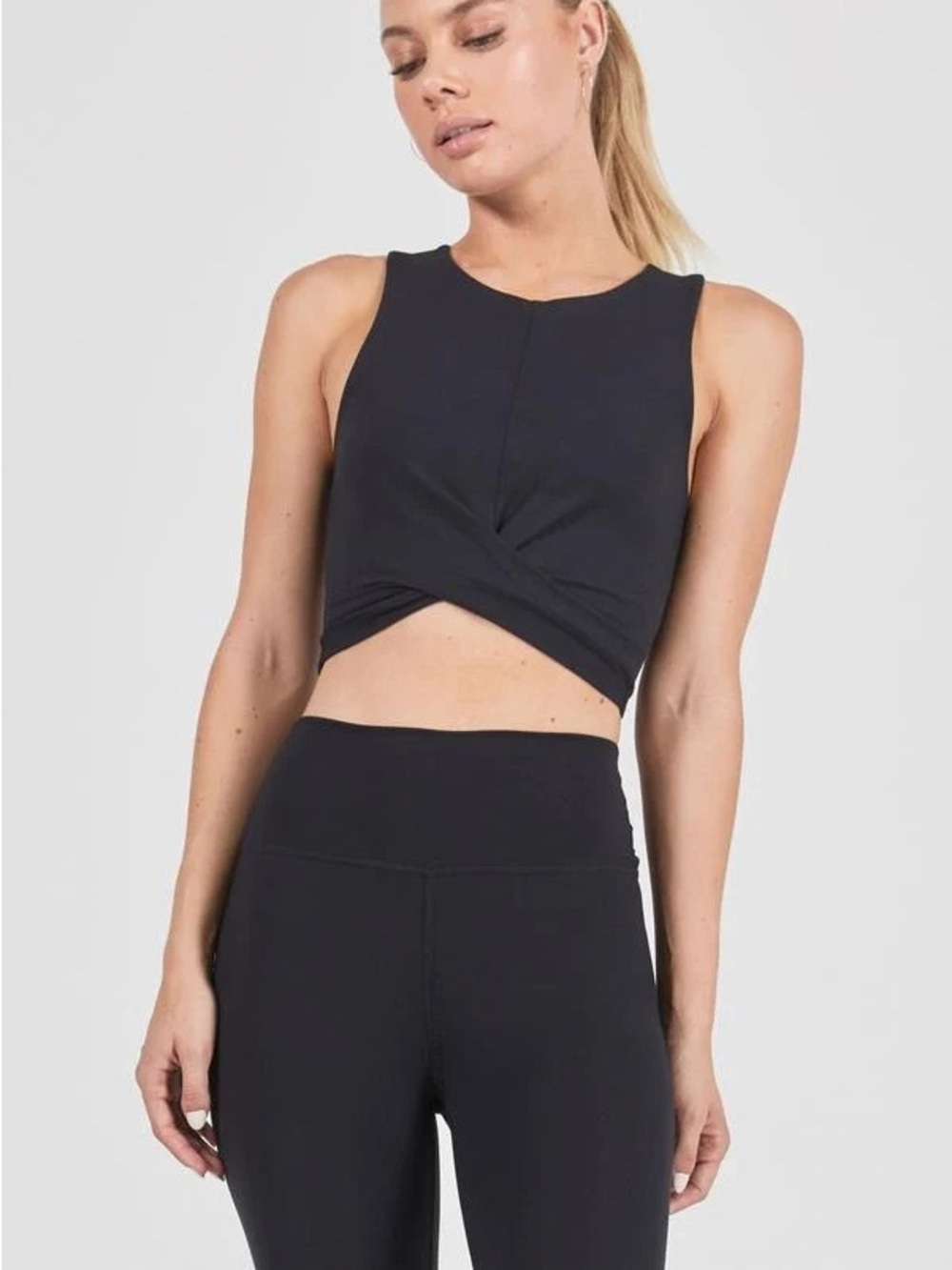 Joah Brown โข Marathon crop twist tank